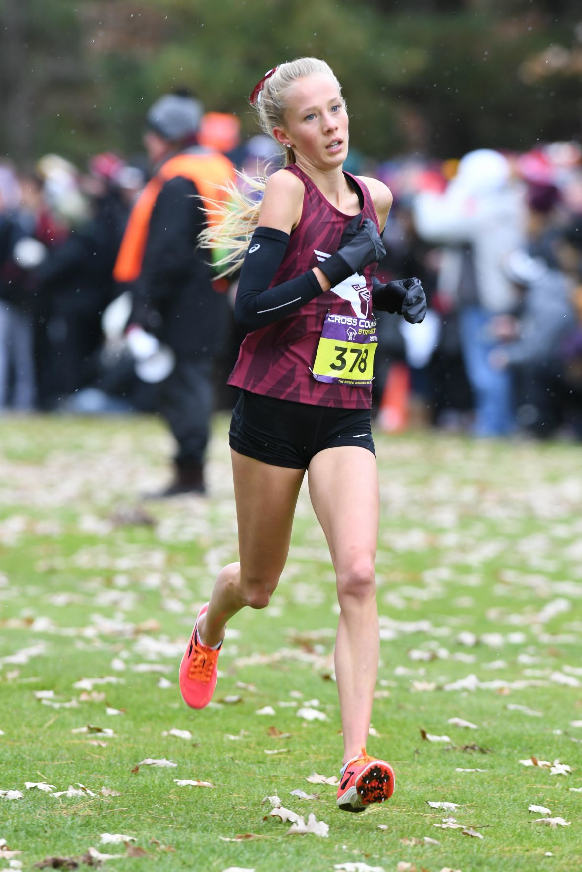 WIAA state cross country photo: Lauren Pansegrau, Middleton